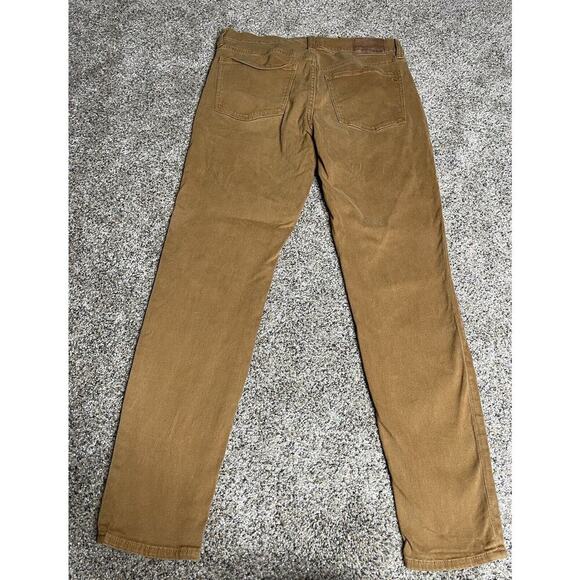 Madewell Jeans Womens 28 Tan Brown High Rise Stretch Button Front - Picture 4 of 7